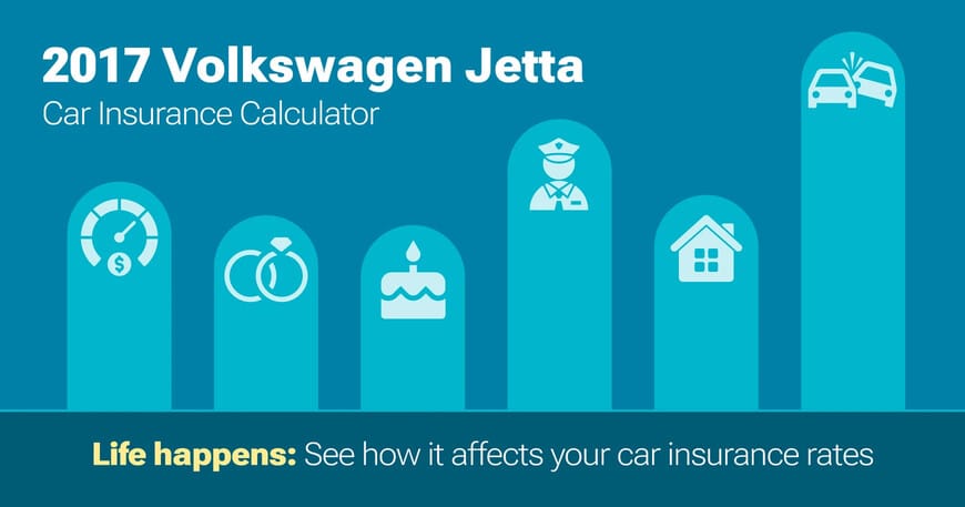2017 Volkswagen Jetta car insurance calculator image