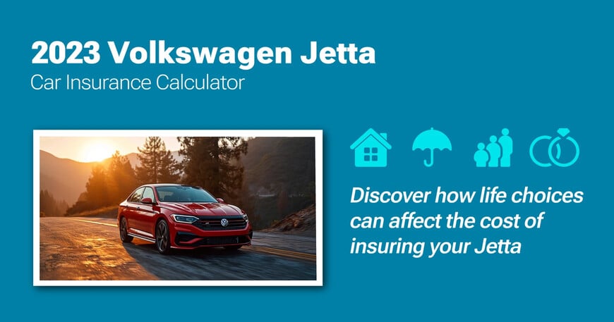 2023 Volkswagen Jetta car insurance calculator image