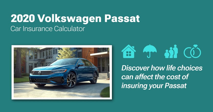 2020 Volkswagen Passat car insurance calculator image