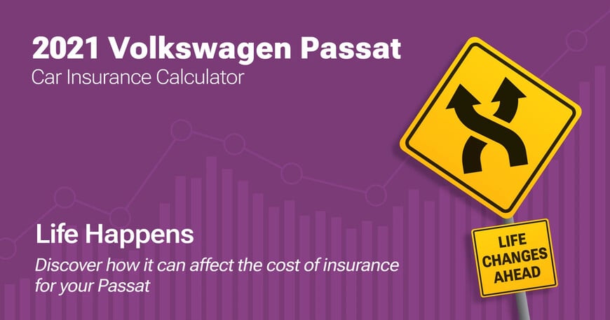 2021 Volkswagen Passat car insurance calculator image