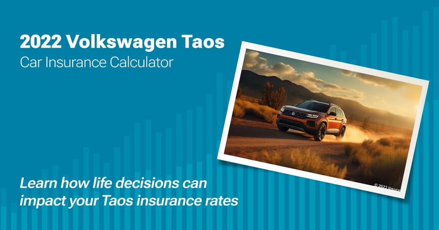 2022 Volkswagen Taos car insurance calculator image