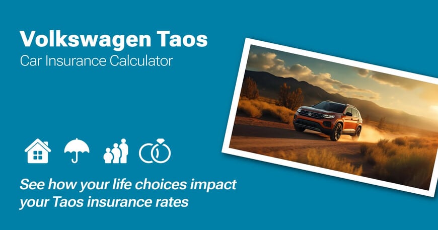 Volkswagen Taos car insurance calculator image