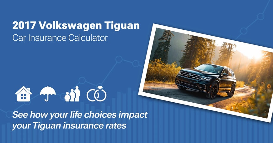 2017 Volkswagen Tiguan car insurance calculator image
