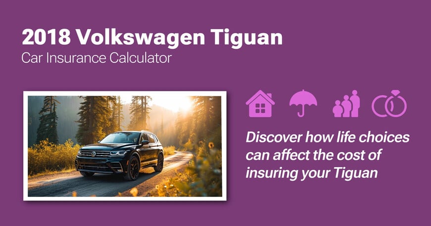 2018 Volkswagen Tiguan car insurance calculator image