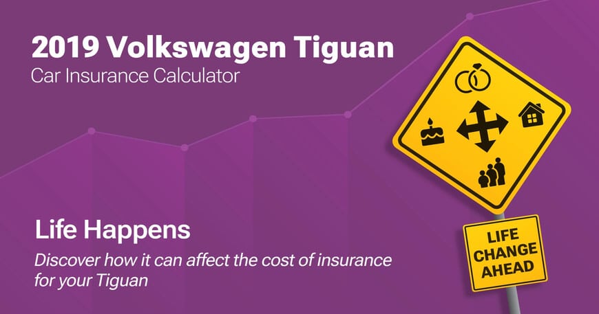 2019 Volkswagen Tiguan car insurance calculator image