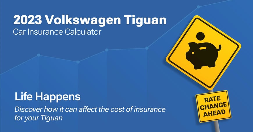 2023 Volkswagen Tiguan car insurance calculator image
