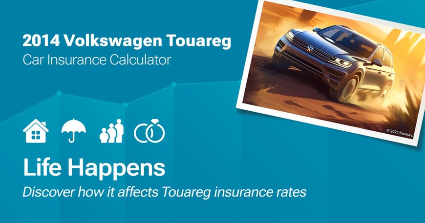 2014 Volkswagen Touareg car insurance calculator image