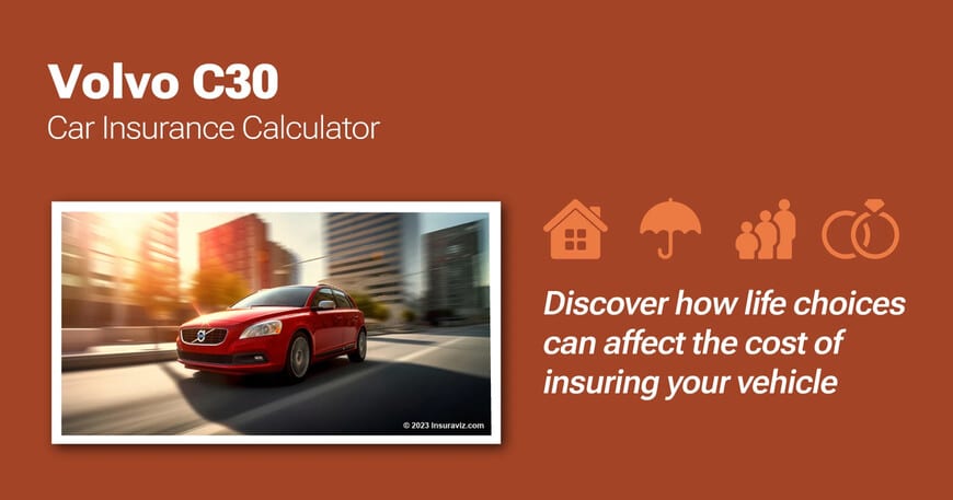 Volvo C30 car insurance calculator image
