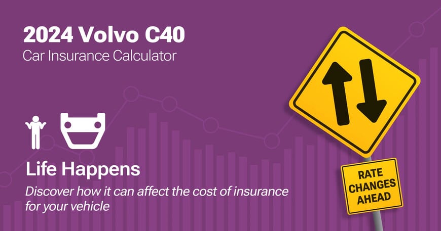 2024 Volvo C40 car insurance calculator image