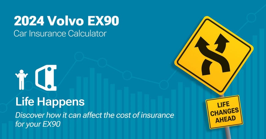 2024 Volvo EX90 car insurance calculator image