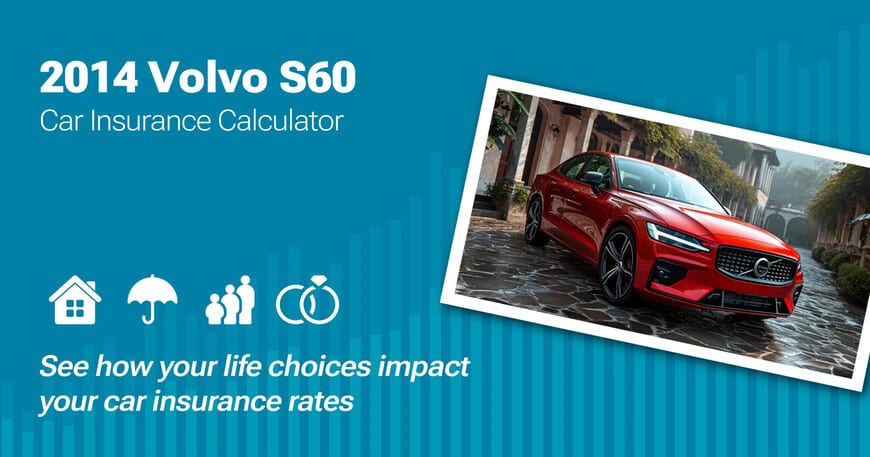 2014 Volvo S60 car insurance calculator image