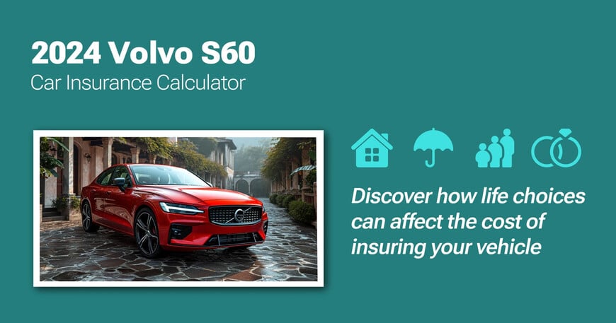 2024 Volvo S60 car insurance calculator image