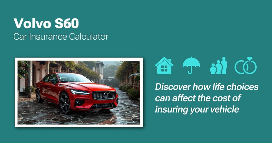 Volvo S60 car insurance calculator image