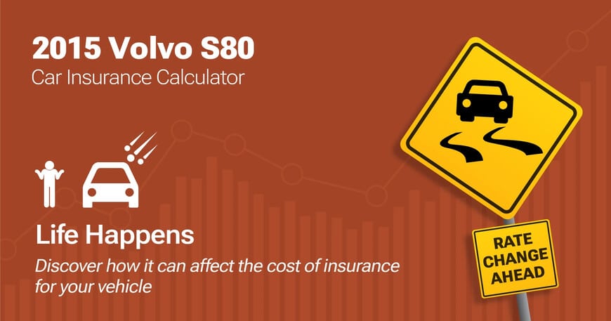 2015 Volvo S80 car insurance calculator image