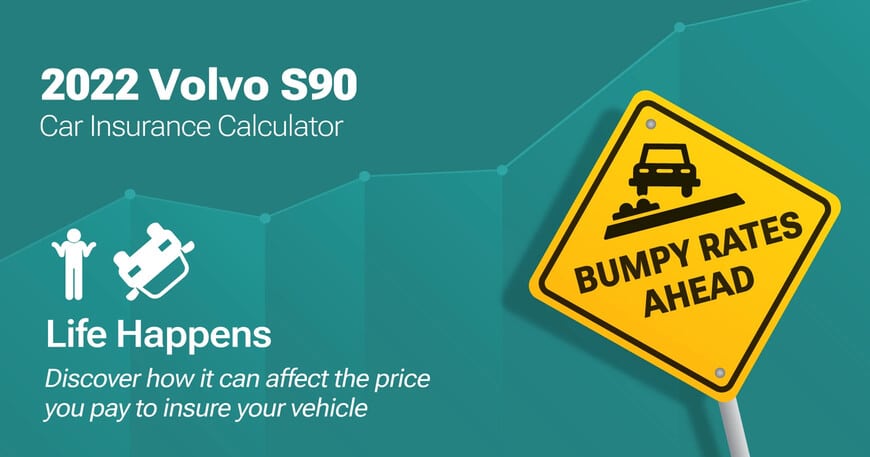 2022 Volvo S90 car insurance calculator image