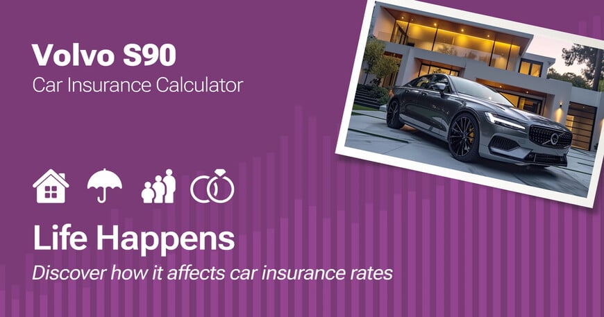 Volvo S90 car insurance calculator image