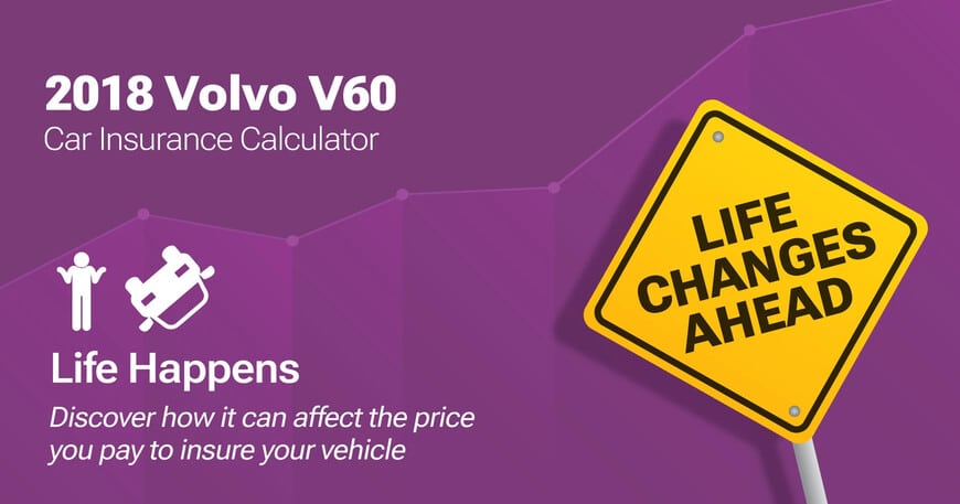 2018 Volvo V60 car insurance calculator image