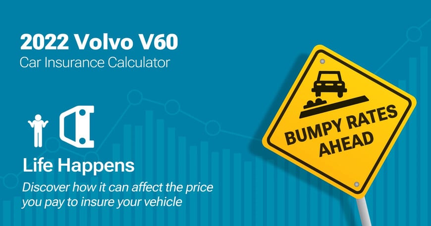 2022 Volvo V60 car insurance calculator image
