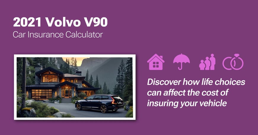 2021 Volvo V90 car insurance calculator image