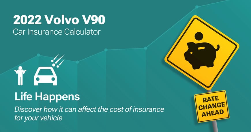 2022 Volvo V90 car insurance calculator image
