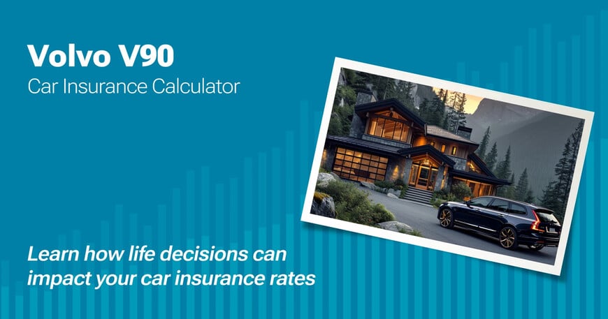 Volvo V90 car insurance calculator image