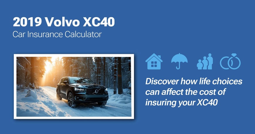 2019 Volvo XC40 car insurance calculator image