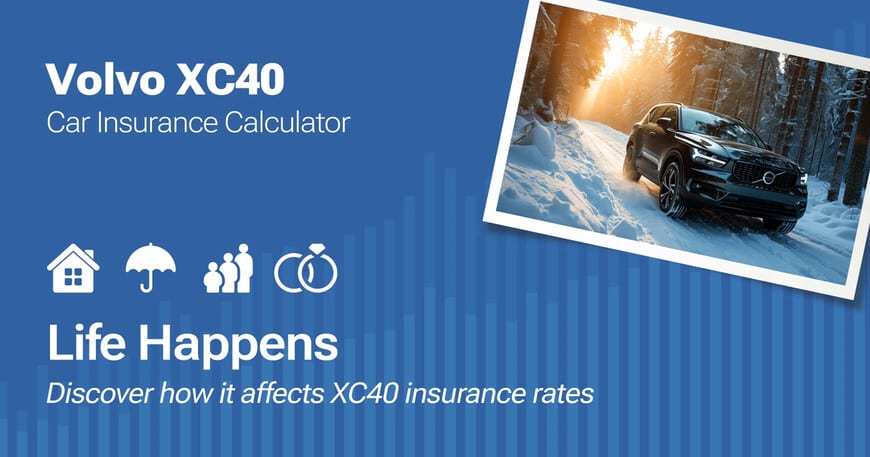 Volvo XC40 car insurance calculator image