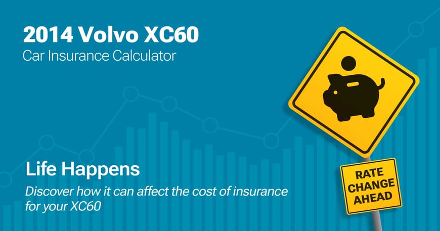 2014 Volvo XC60 car insurance calculator image
