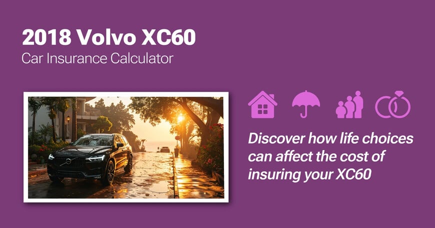 2018 Volvo XC60 car insurance calculator image