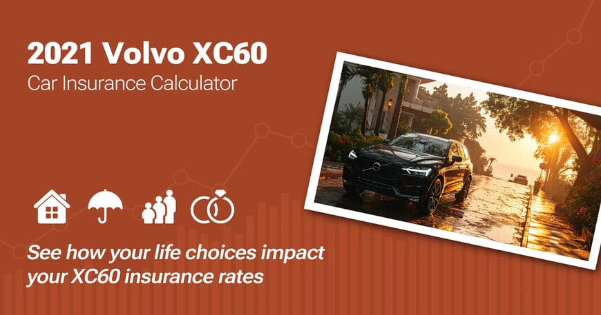 2021 Volvo XC60 car insurance calculator image
