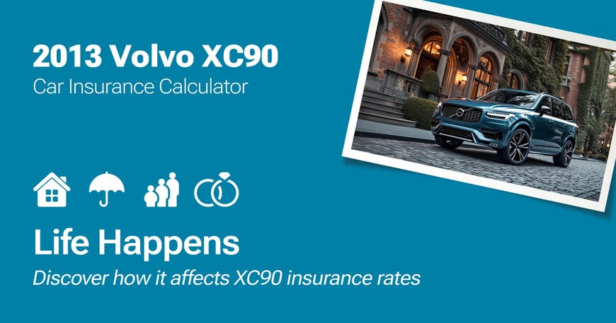 2013 Volvo XC90 car insurance calculator image