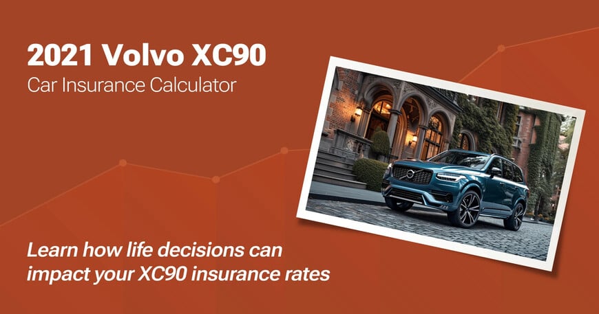 2021 Volvo XC90 car insurance calculator image