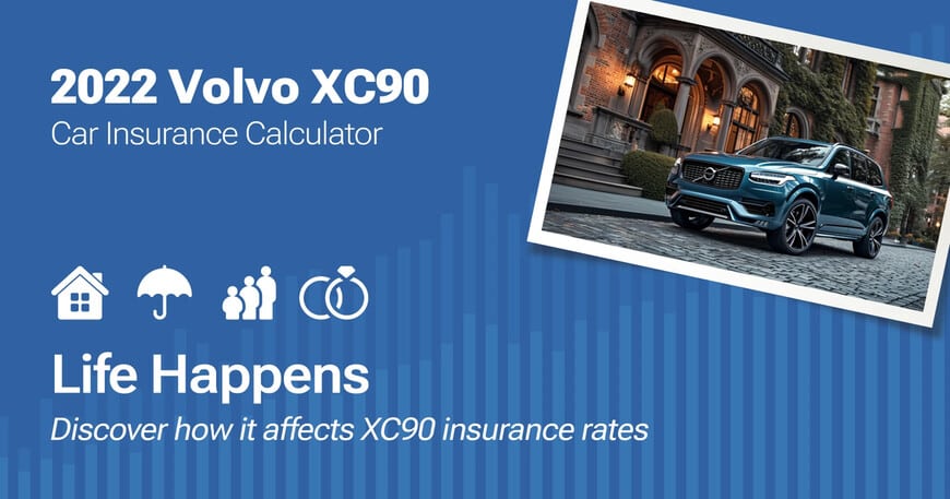 2022 Volvo XC90 car insurance calculator image