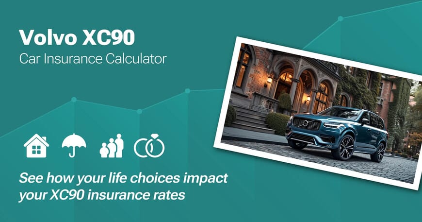 Volvo XC90 car insurance calculator image