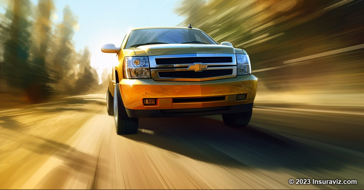 Stylized illustration of a Chevrolet Avalanche