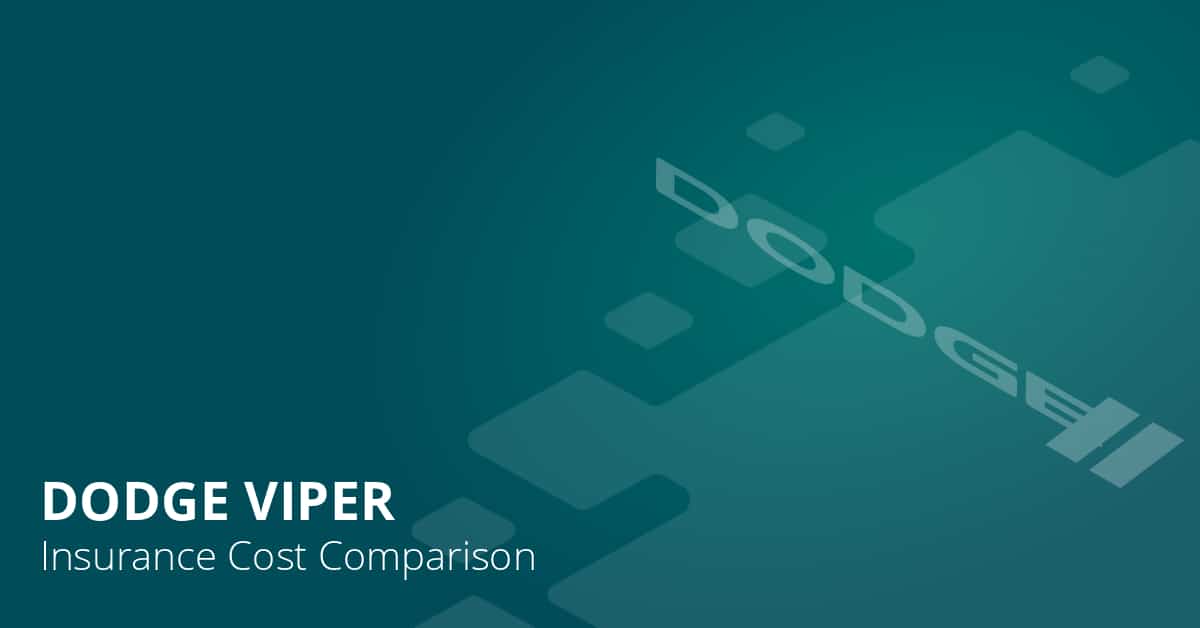 Dodge Challenger Insurance How Much Does it Cost? (October 2022)