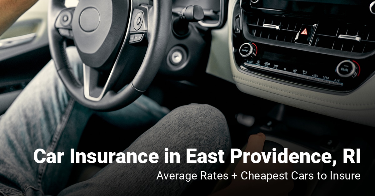 East Providence, RI, car insurance cost and cheapest vehicles to insure