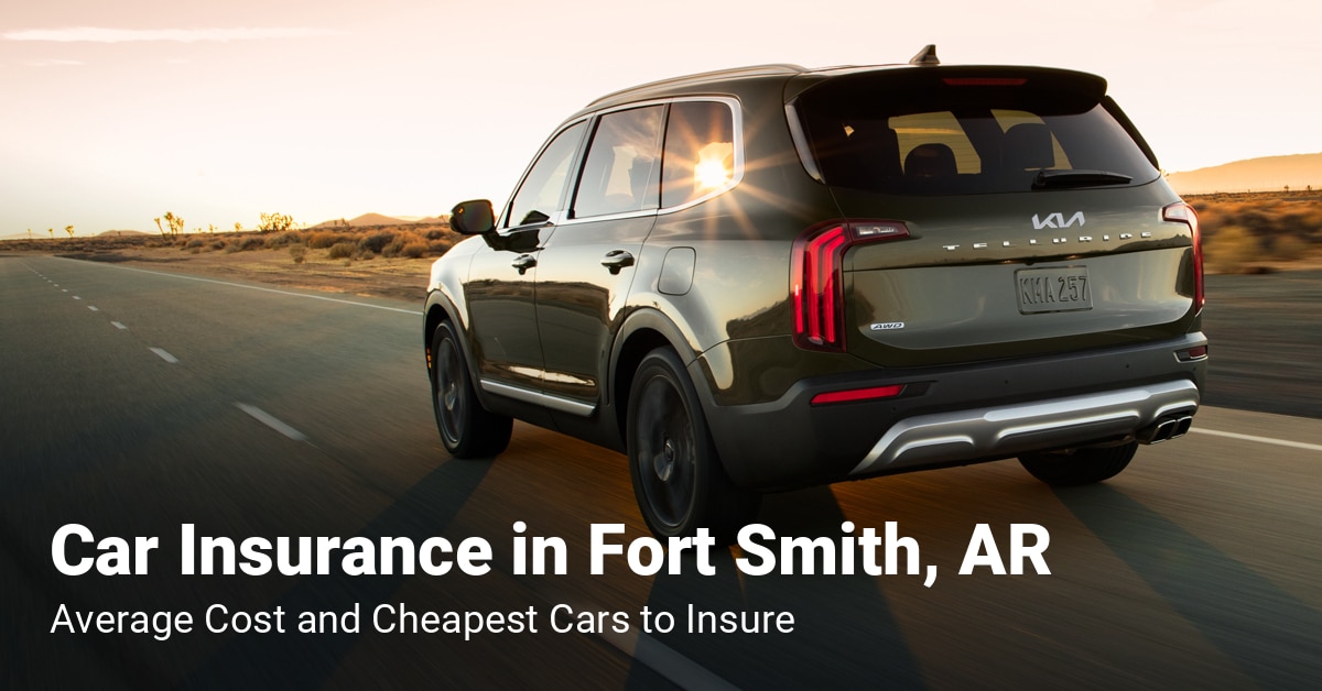 Fort Smith, AR, car insurance cost and cheapest vehicles to insure