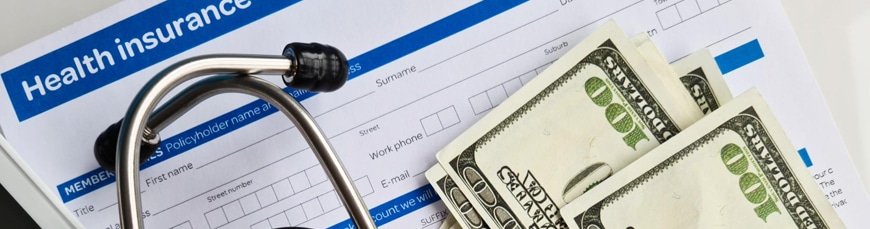 medical bills and health insurance claim form