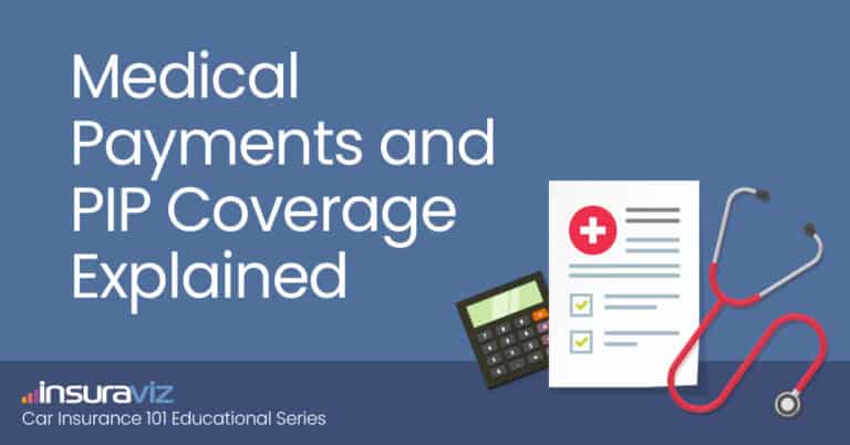 car insurance MedPay and PIP illustration