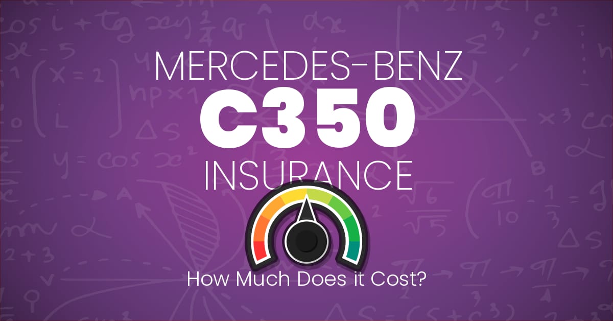 MercedesBenz C350 Insurance Cost Comparisons [2022 Rates]