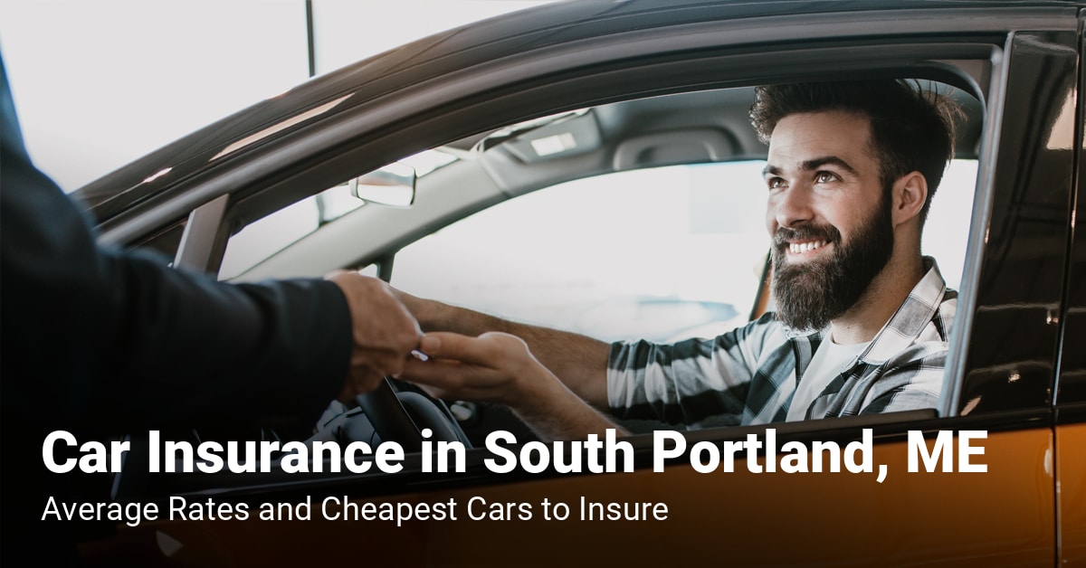 South Portland, ME, car insurance cost and cheapest vehicles to insure