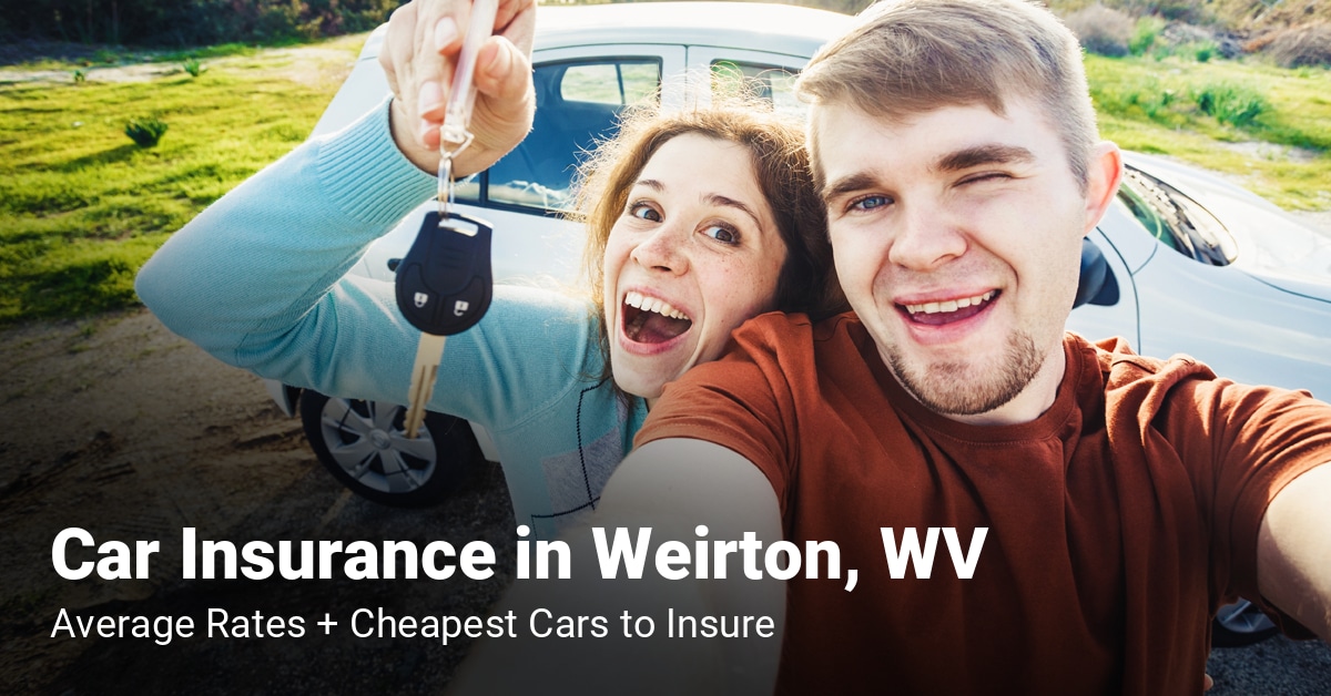 Weirton, WV, car insurance cost and cheapest vehicles to insure